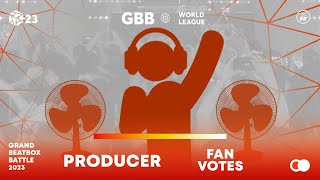 th - Slizzer - Producer Fan Vote Compilation | GBB23: World League