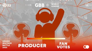  - Producer Fan Vote Compilation | GBB23: World League