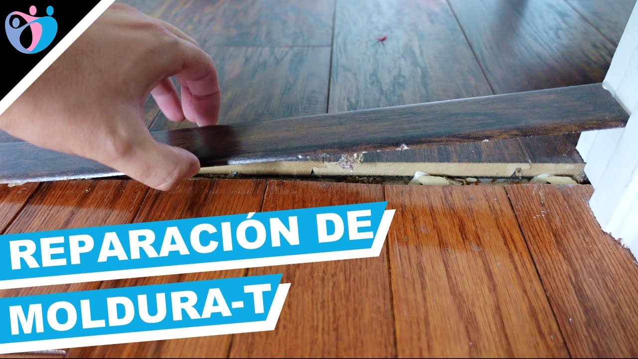 Cómo Arreglar una Moldura en T l Reparación Rápida del Perfil de Transición del Piso