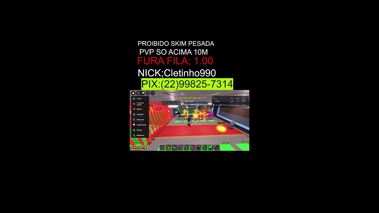 JOGANDO ROUBE UM BRAINROT COM INSCRITOS - PVP - TRADES COMPRAS E VENDAS