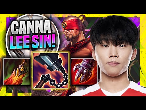 CANNA RAIDBOSS MODE WITH LEE SIN TOP! - T1 Canna Plays Lee Sin ADC vs Mordekaiser! | Season 11