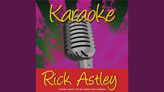 Together Forever (Lover&#39;s Leap Remix) (In The Style Of Rick Astley)