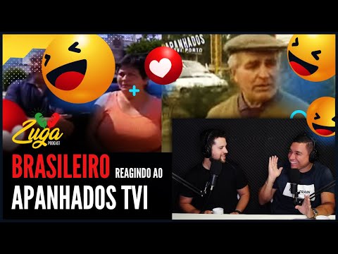 BRASILEIRO REAGINDO AO APANHADOS TVI - Zuga React #2