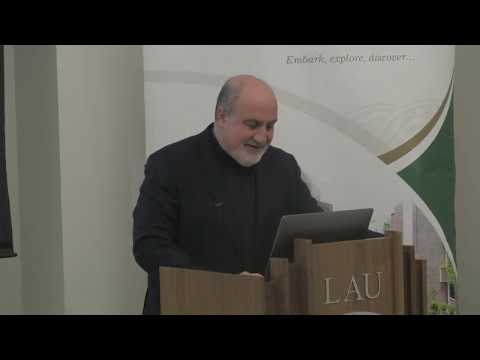 Nassim Nicholas Taleb: "Localism and its Application to Lebanon"
