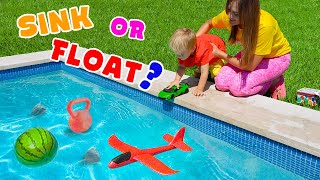 Sink or Float with Vlad and Niki - Cool Science Ex