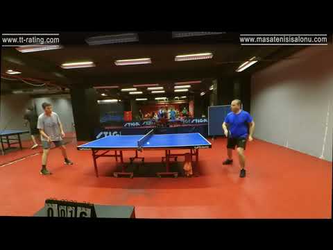 179.TT-Rating Turnuvası - Masa Tenisi - Table Tennis - Match