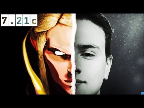 TI Winner Miracle- M-GOD with his Favourite Hero Invoker - Road to TOP-1 MMR - Gameplay 7.21c Dota 2
