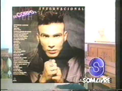 Comercial do LP De corpo e alma - Internacional (1992)