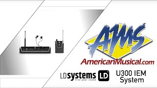 Video thumbnail for LD Systems U300 IEM System - Wireless In-Ear Monitoring With Great Sound - Freedom To Perform by American Musical Supply