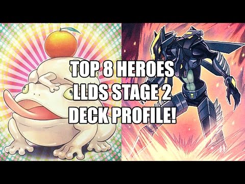 Top 8 Pure Hero Toad LLDS Stage 2 United Kingdom Deck Profile by Matthew Mills!