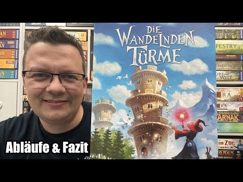 Die wandelnden Türme (ABACUSSPIELE) - Zielgruppe beachten! Einfaches Familienspiel ab 8 Jahre