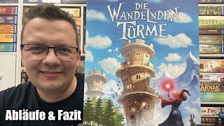 Die wandelnden Türme (ABACUSSPIELE) - Zielgruppe beachten! Einfaches Familienspiel ab 8 Jahre