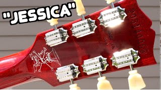Video thumbnail for "Jessica" Isn't For Everyone... | 2024 Gibson Slash Jessica Les Paul 50s Standard Review + Demo by The Trogly's Guitar Show