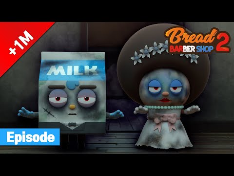 BreadBarbershop2 | ep07 | The Haunted House | english/animation/dessert/cartoon