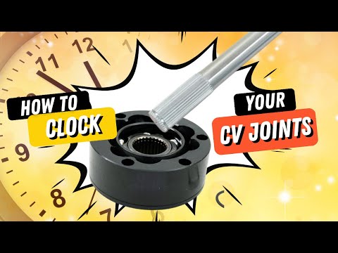 Dan's Performance Parts How-to Clock or Phase CV Joints to Axles