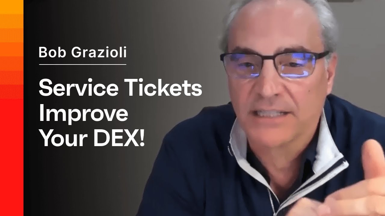 How to Use Service Tickets to Improve Your Digital Employee Experience