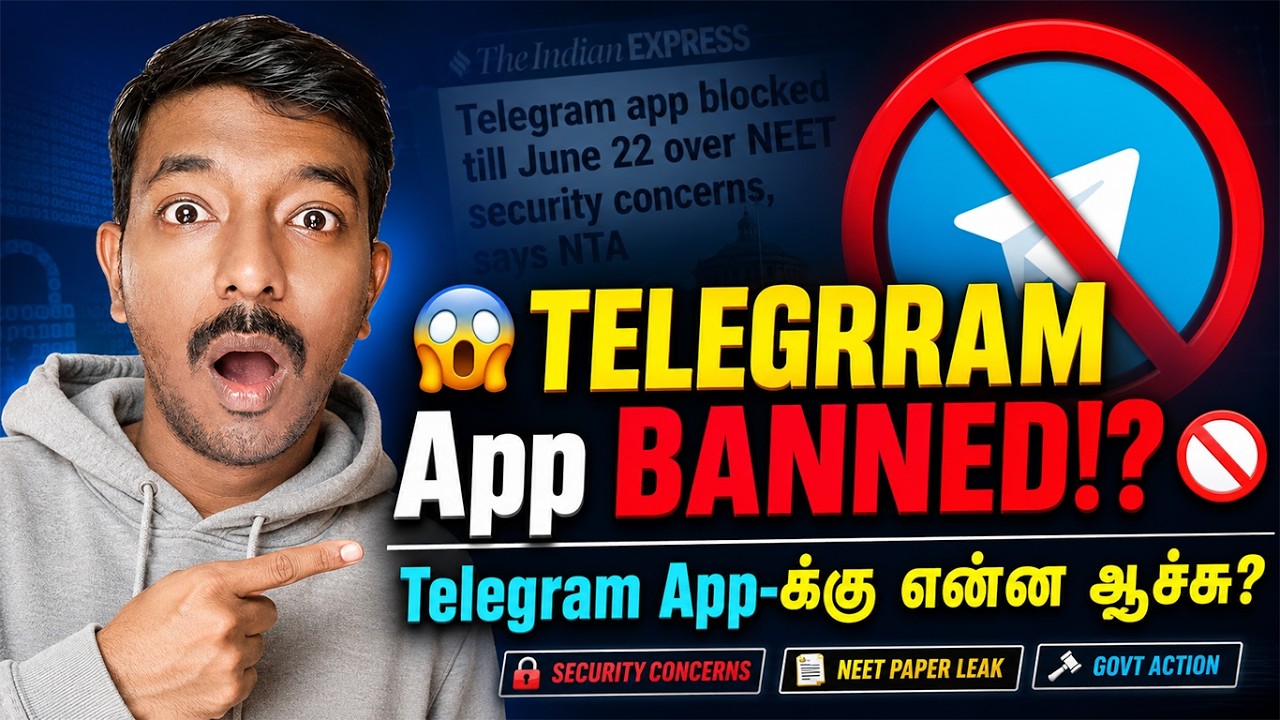🚨 TELEGRAM App BANNED!? 😱 Why India Blocked Telegram! | NEET Paper Leak Update 🛑