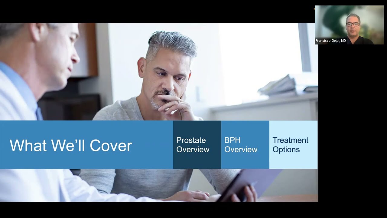 Dr. Gelpi BPH (Benign Prostatic Hyperplasia) Webinar - English