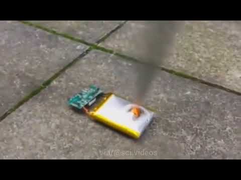 lithium ion battery fire
