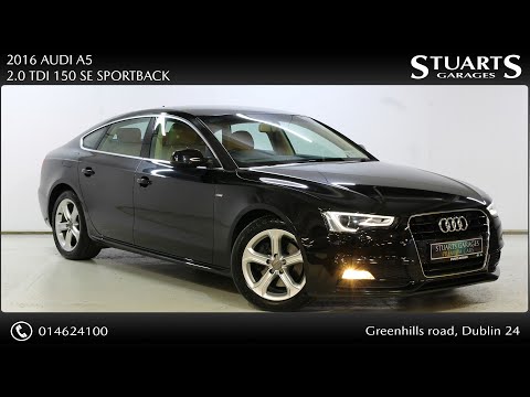 2016 AUDI A5 2.0 TDI 150 SE SPORTBACK
