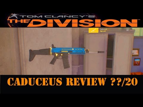 The Division:HIGH END WEAPON REVIEW- THE CADUCEUS  (WITH GAMEPLAY!!)