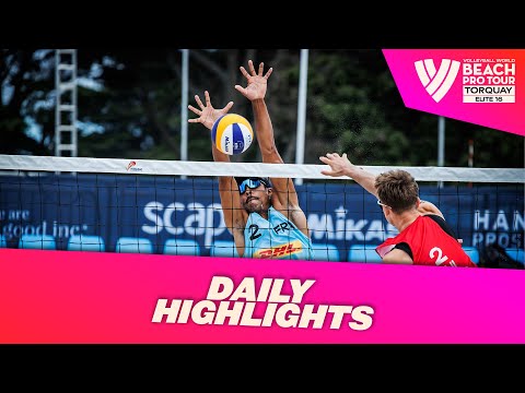 Day 2 Men's Daily Highlights Torquay 2022 #BeachProTour