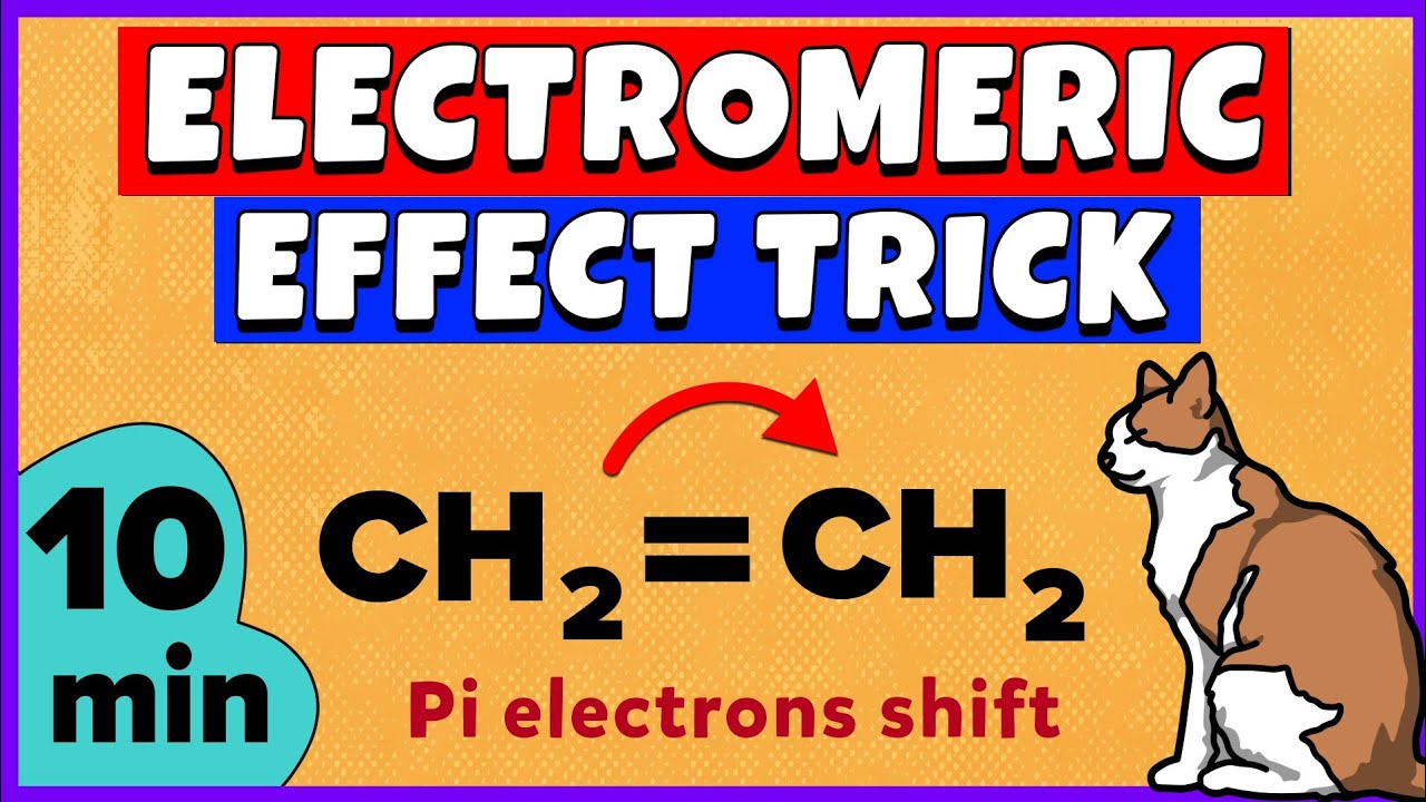 Electromeric Effect | Types of electromeric effect | Organic Chemistry