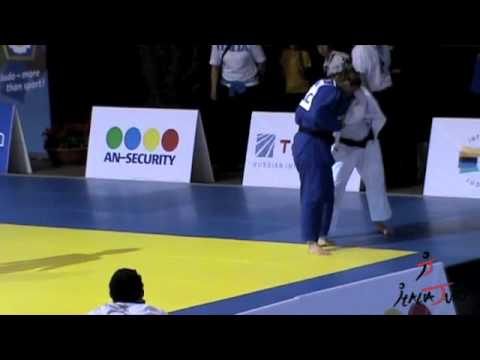 italiajudo World Cup Rome 2011 78 Kg Galeone Assunta vs Possamai Stephanie