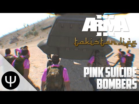ARMA 3: Takistan Life Mod — Pink Suicide Bombers!