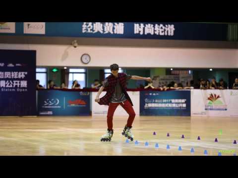 2017 SSO Junior Men Slalom，4th，Chou Po Wei 周柏葳 (Chinese Taipei)