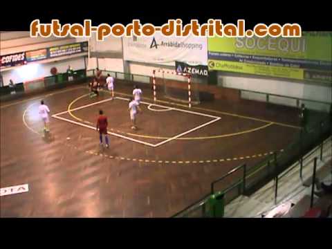 Distrital AF Porto - 1.ª Div. S1 - 15.ª J. "A. Miramar Império Vs Matosinhos Futsal C" 14/15