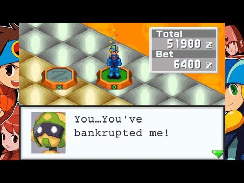 MegaMan Battle Network 3 - Gambling Minigame 1 (PS4)