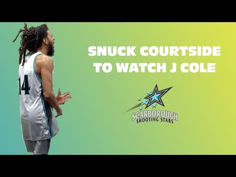 J Cole CEBL Basketball | OVO Niko | Sneaking Courtside | Down to the Wire Vlogs