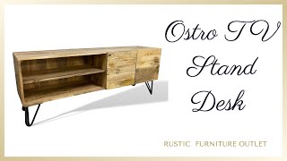 Mango Wood TV Stand | Rustic Furniture Outlet