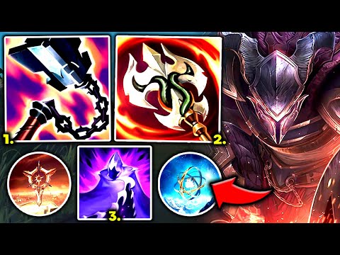 PANTHEON TOP IS VERY BROKEN AND I SHOW YOU WHY (AMAZING BUILD) - S13 Pantheon TOP Gameplay Guide