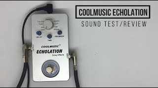 Video thumbnail for COOLMUSIC ECHOLATION! Delay box in budget! (Sound Only) by The Bertus Channel