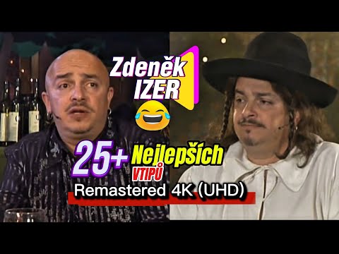 Zdeněk IZER - 25+ Nejlepší vtipy, Remastered 4K (UHD) 😂