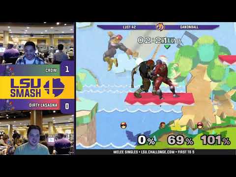 LUST 42 Ganonball - Crow (Red) vs Dirty Lasagna (Default)