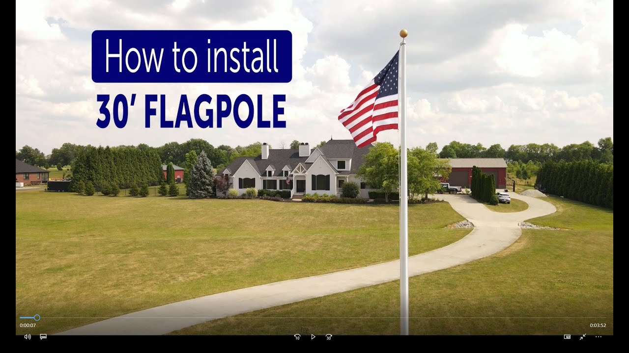 Flagpole Installer