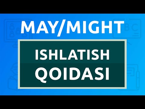 Modal feʼllar (May / Might)