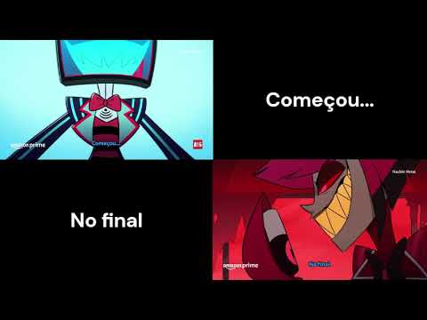 Vox vs Alastor (Ficou longe)-Hazbin hotel