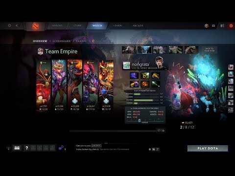 Dota2sup nongrata` Spirit Breaker empire vs Winstrike -TI9 OPEN QUALIFIERS