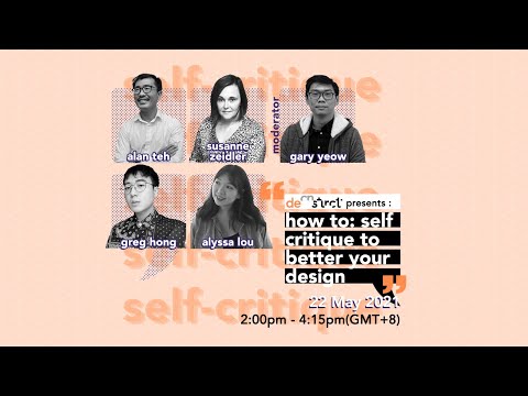 How to: Self-critique to Better Your Design - Taylor's Arch Grad Exhibition 2021