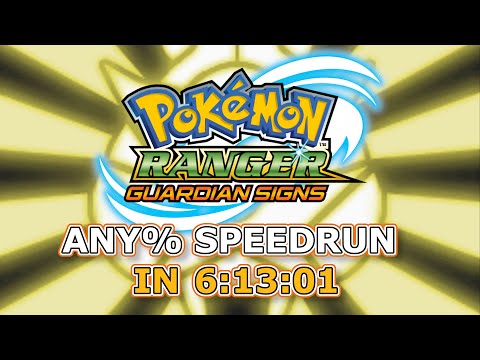 Pokemon Ranger: Guardian Signs Any% Speedrun - 6:13:01 (Current World Record)