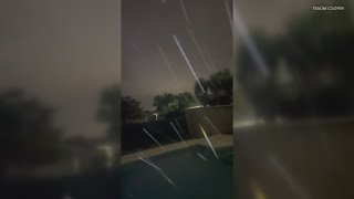 Snow flurries in Sebring, Florida