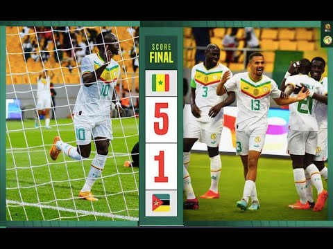 Résume match Sénégal vs Mozambique (5-1)