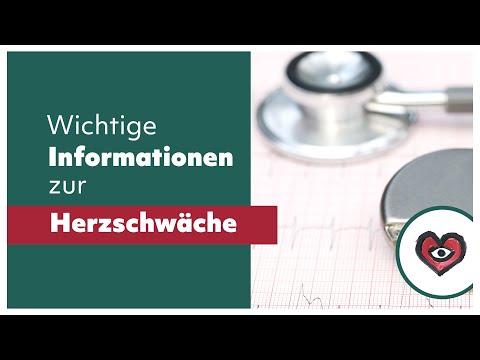 Herzschwäche kurz erklärt