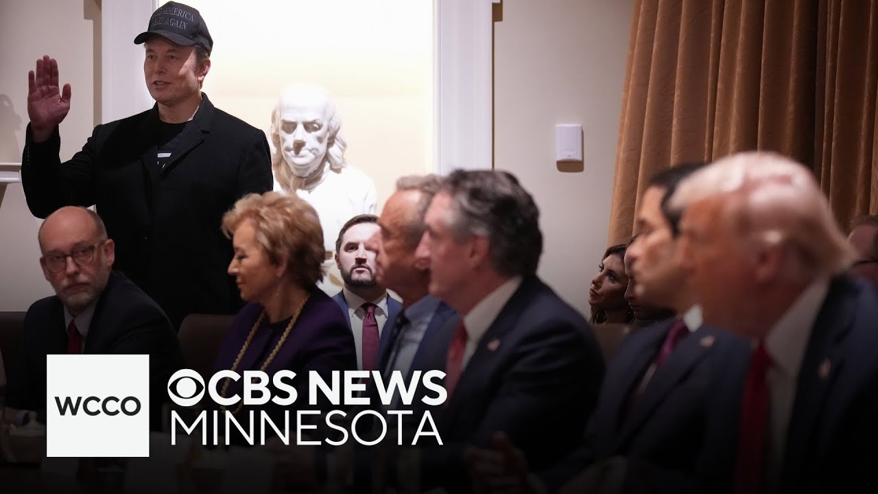 Elon Musk attends Trump's first cabinet meeting, despite only being an advisor