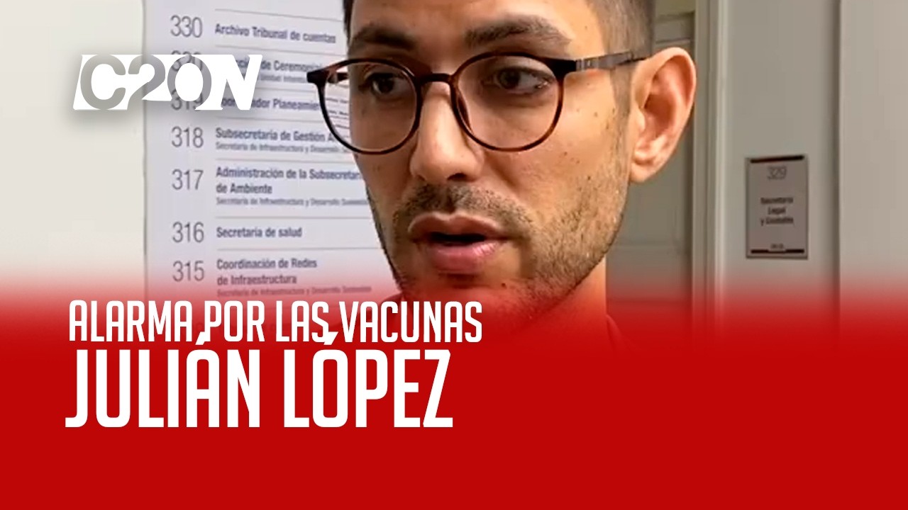 C20 Noticias | Alarma por las vacunas - Julián López