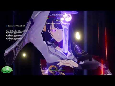 Genshin Impact 4.1 Spiral Abyss Floor 12